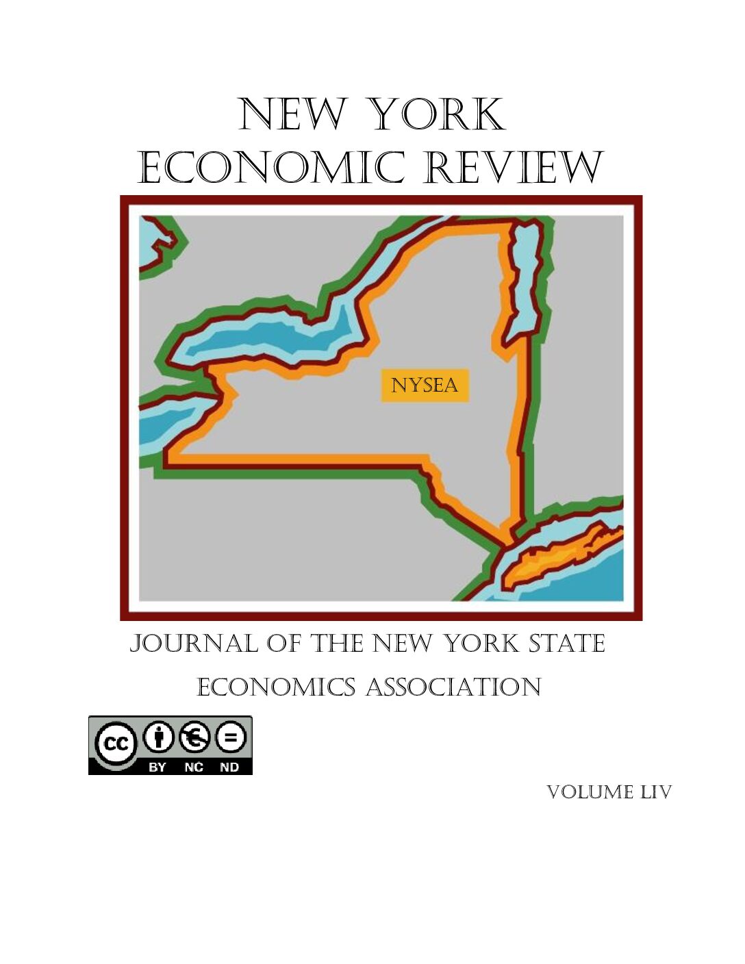 New York Economic Review Journal - 2022